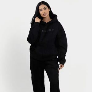 Confrt Black Hoodie and Sweatpant XL